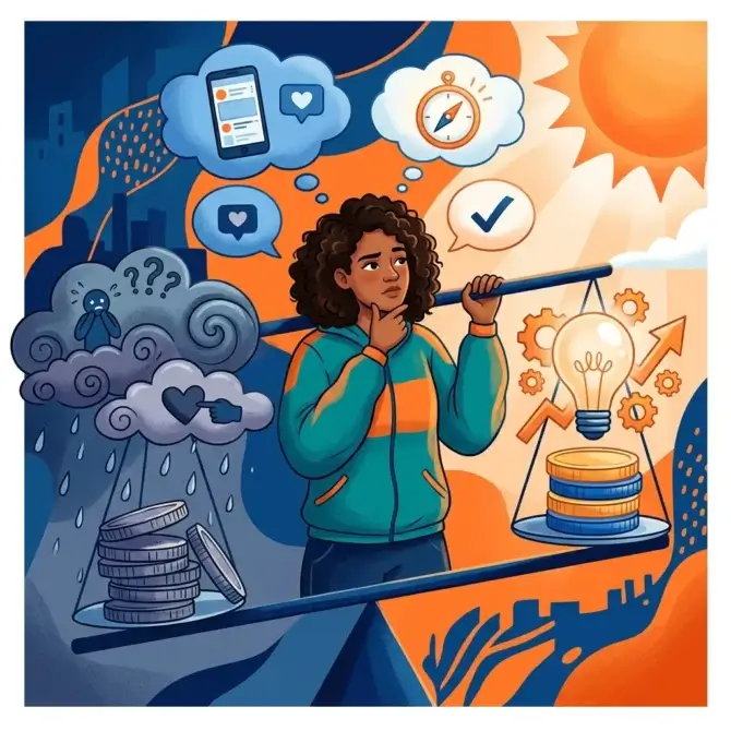 Lado emocional finanças